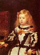Diego Velazquez Portrat der Infantin Maria Margarita France oil painting artist